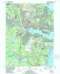 Hi-Res Interactive Map of Toms River, Ocean County, NJ in 1989 | Pastmaps